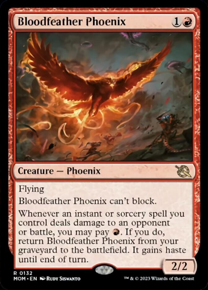Bloodfeather Phoenix [March of the Machine] | Spectrum Games