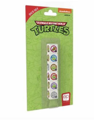Teenage Mutant Ninja Turtles Dice Set | Spectrum Games