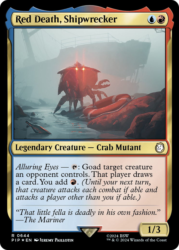 Red Death, Shipwrecker (Surge Foil) [Fallout] | Spectrum Games