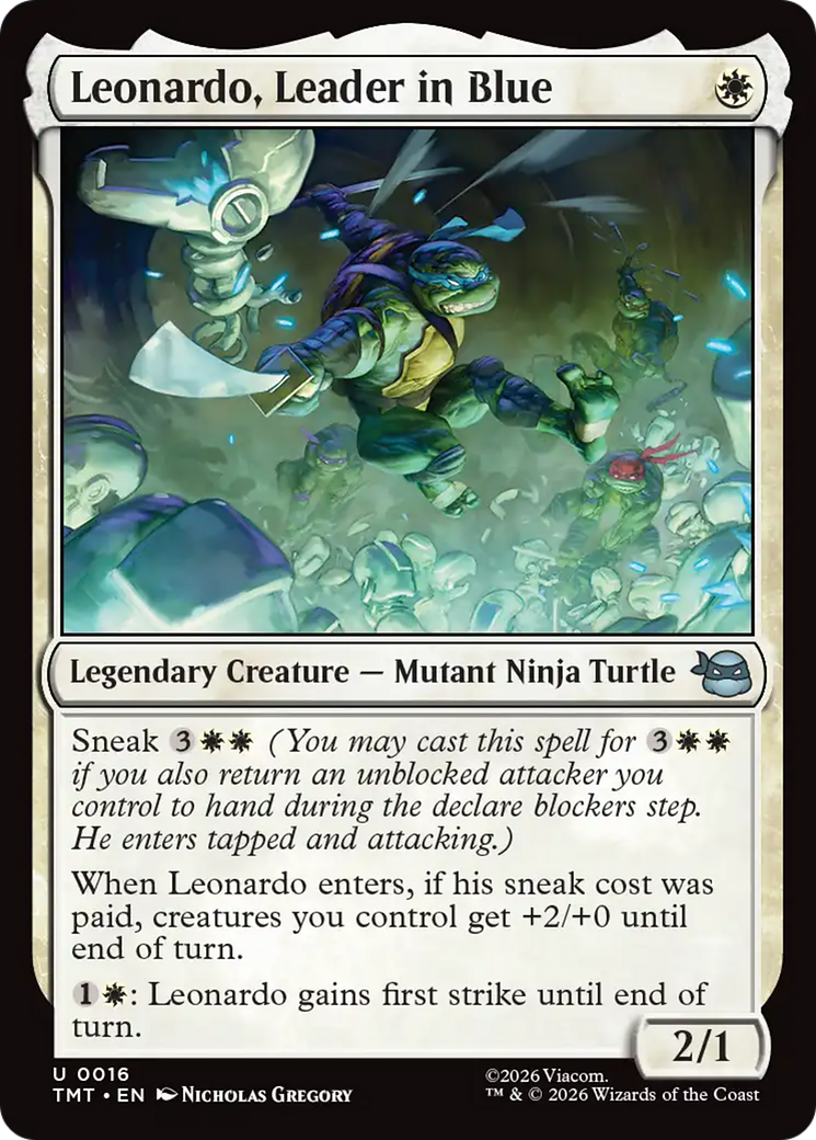 Leonardo, Leader in Blue [Teenage Mutant Ninja Turtles] | Spectrum Games