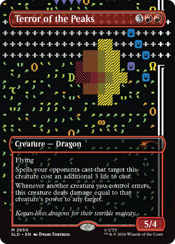 Terror of the Peaks [Secret Lair Drop Series] | Spectrum Games