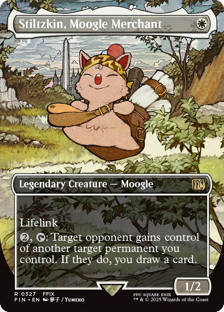 Stiltzkin, Moogle Merchant (Borderless) [FINAL FANTASY] | Spectrum Games