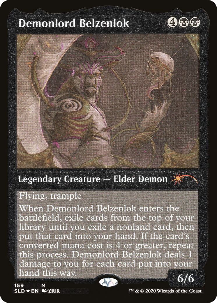 Demonlord Belzenlok (Foil Etched) [Secret Lair Drop Series] | Spectrum Games