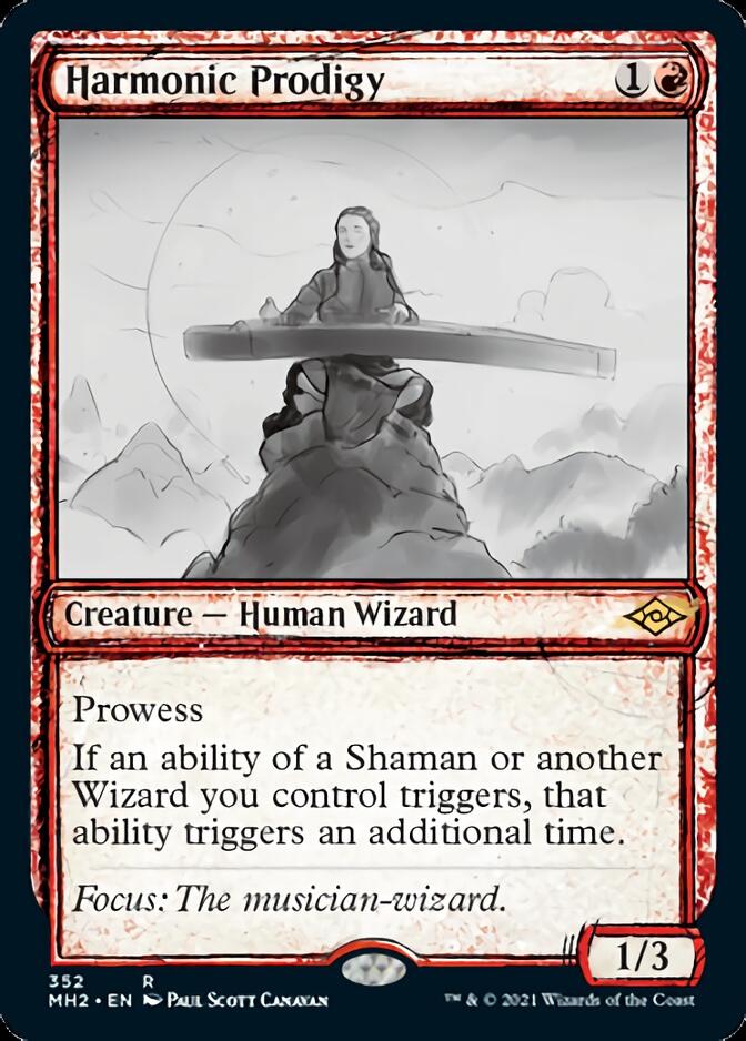 Harmonic Prodigy (Sketch) [Modern Horizons 2] | Spectrum Games