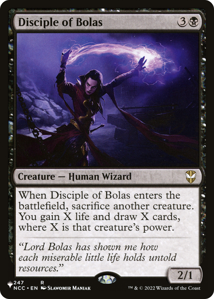 Disciple of Bolas [The List] | Spectrum Games