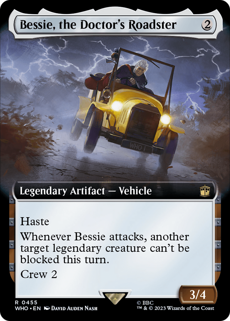 Bessie, the Doctor's Roadster (Extended Art) [Doctor Who] | Spectrum Games