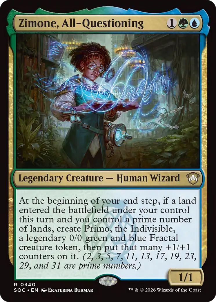 Zimone, All-Questioning [Secrets of Strixhaven Commander] | Spectrum Games
