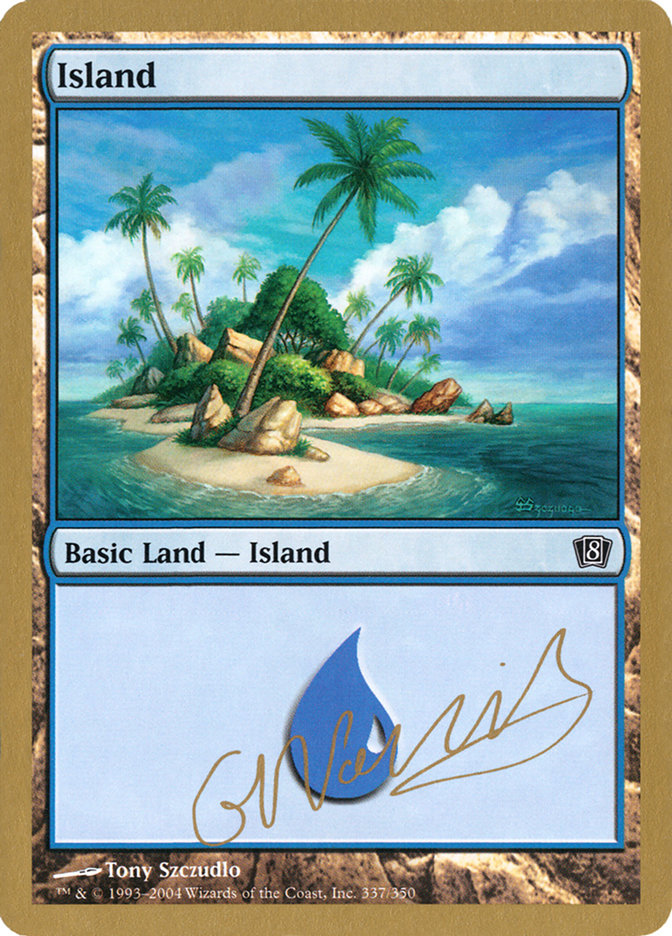 Island (gn337) (Gabriel Nassif) [World Championship Decks 2004] | Spectrum Games