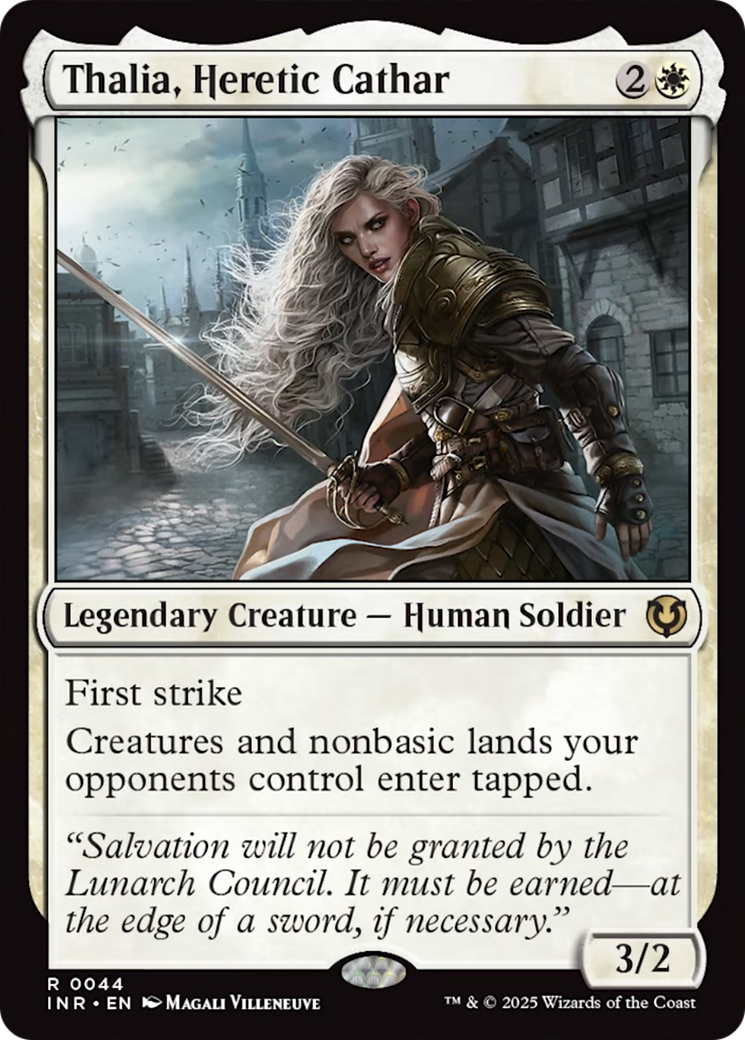 Thalia, Heretic Cathar [Innistrad Remastered] | Spectrum Games