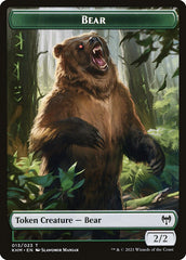 Treasure // Bear Double-Sided Token [Kaldheim Tokens] | Spectrum Games