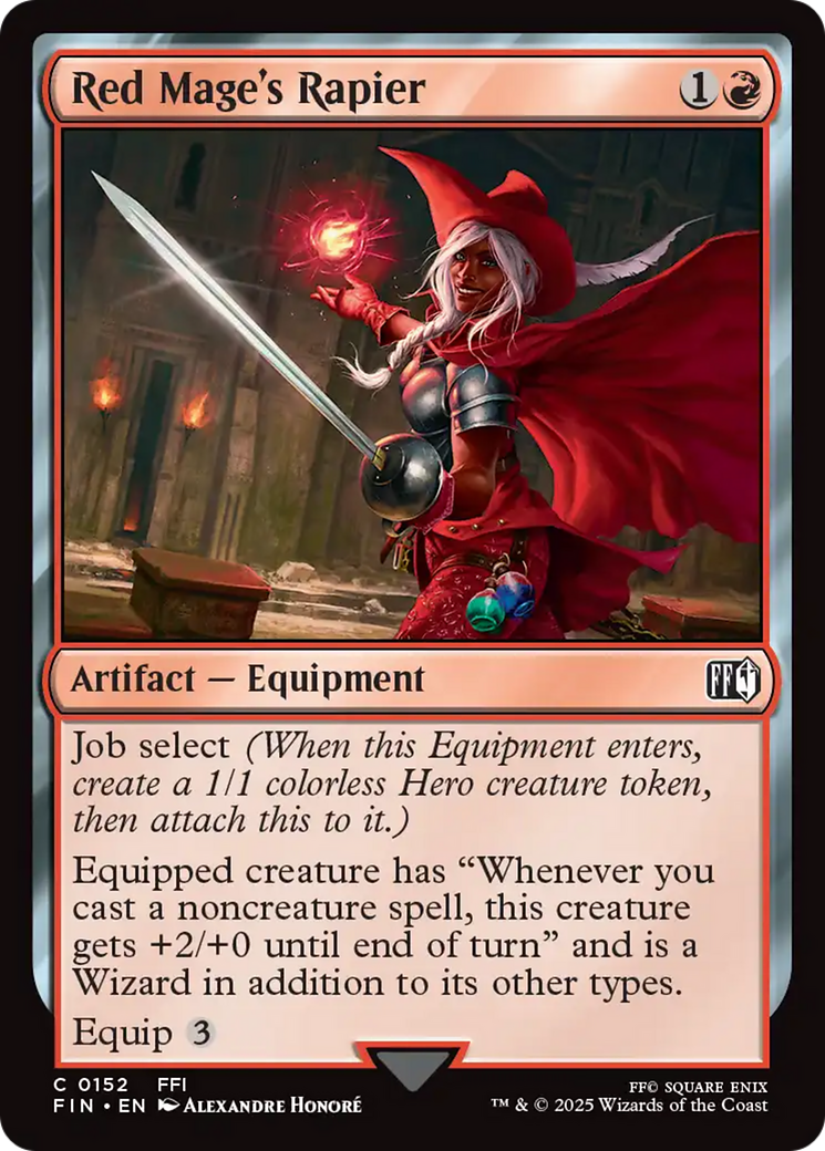 Red Mage's Rapier [FINAL FANTASY] | Spectrum Games