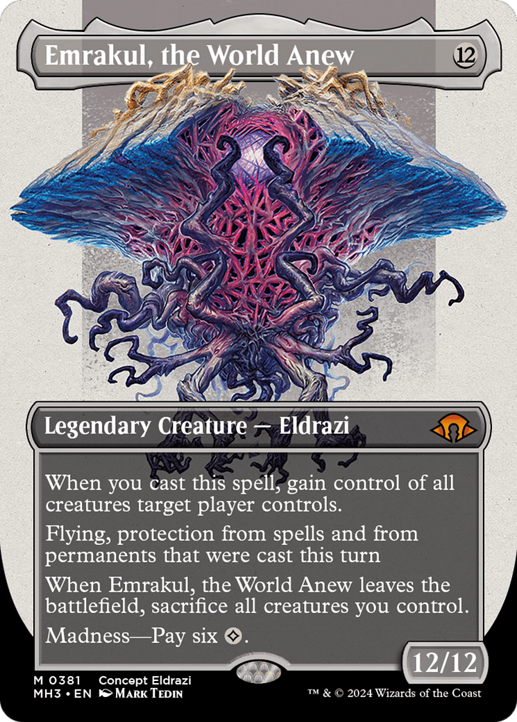 Emrakul, the World Anew (Borderless) [Modern Horizons 3] | Spectrum Games