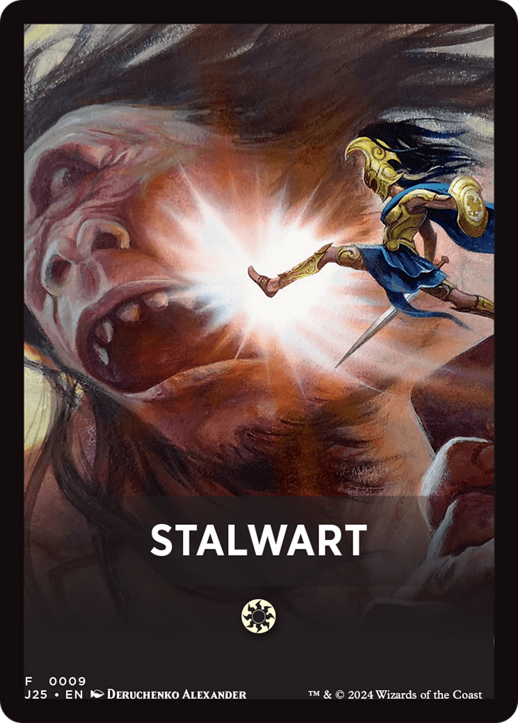 Stalwart Theme Card [Foundations Jumpstart Front Cards] | Spectrum Games