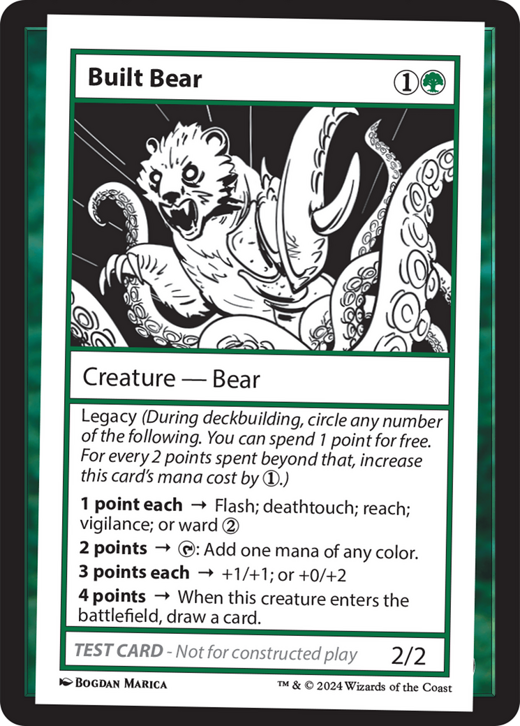 Built Bear [Mystery Booster 2 Playtest Cards] | Spectrum Games