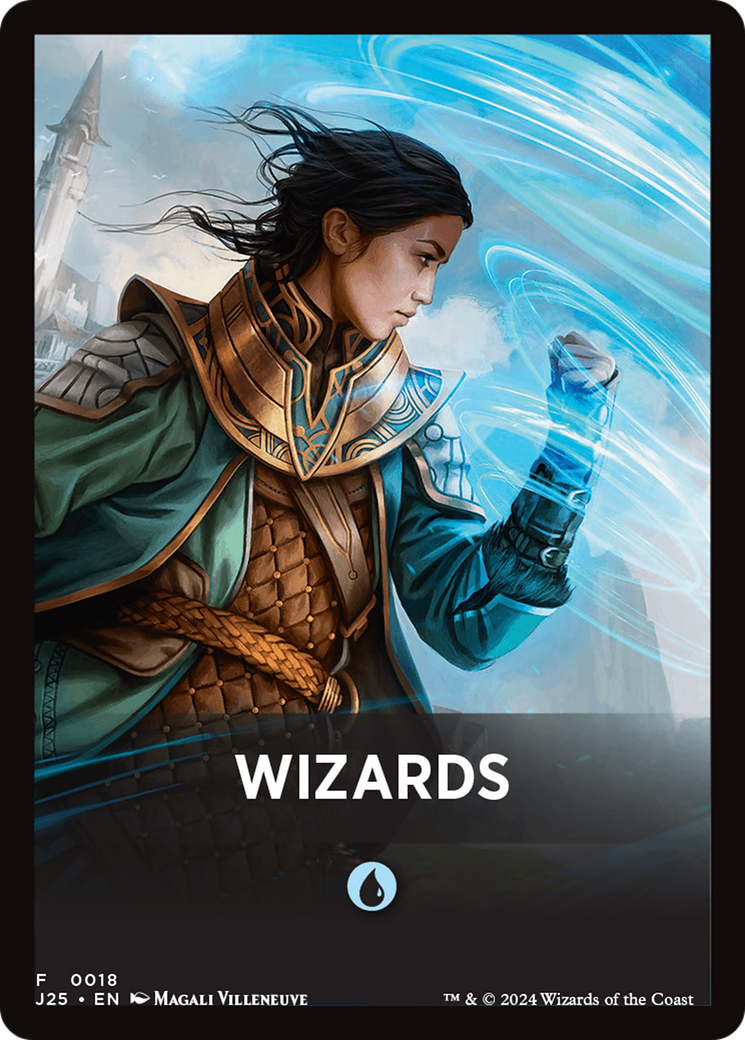 Wizards Theme Card [Foundations Jumpstart Front Cards] | Spectrum Games