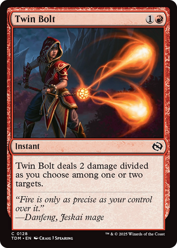 Twin Bolt [Tarkir: Dragonstorm] | Spectrum Games