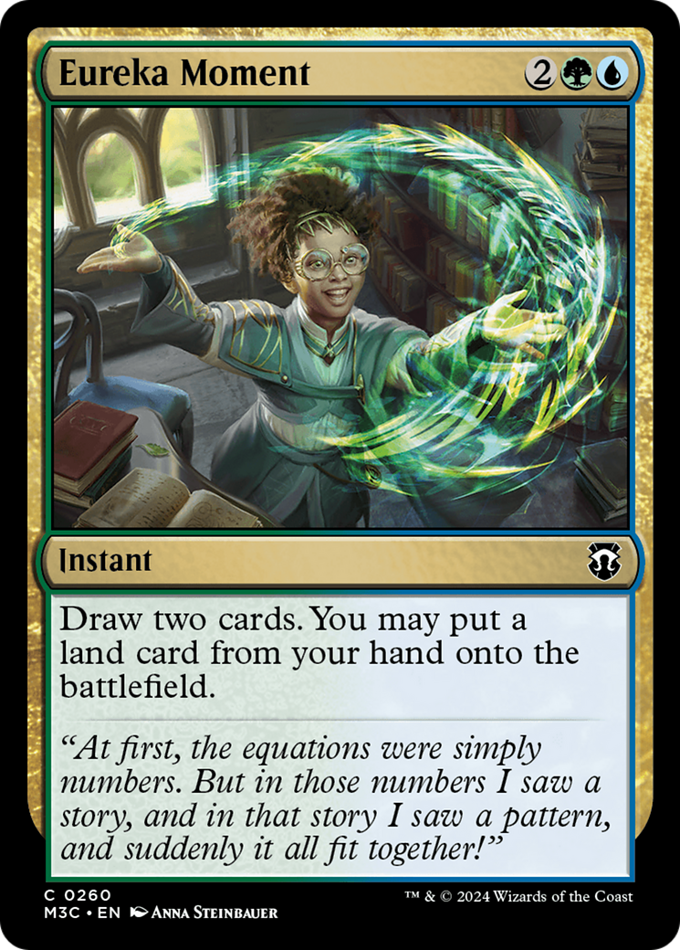Eureka Moment (Ripple Foil) [Modern Horizons 3 Commander] | Spectrum Games
