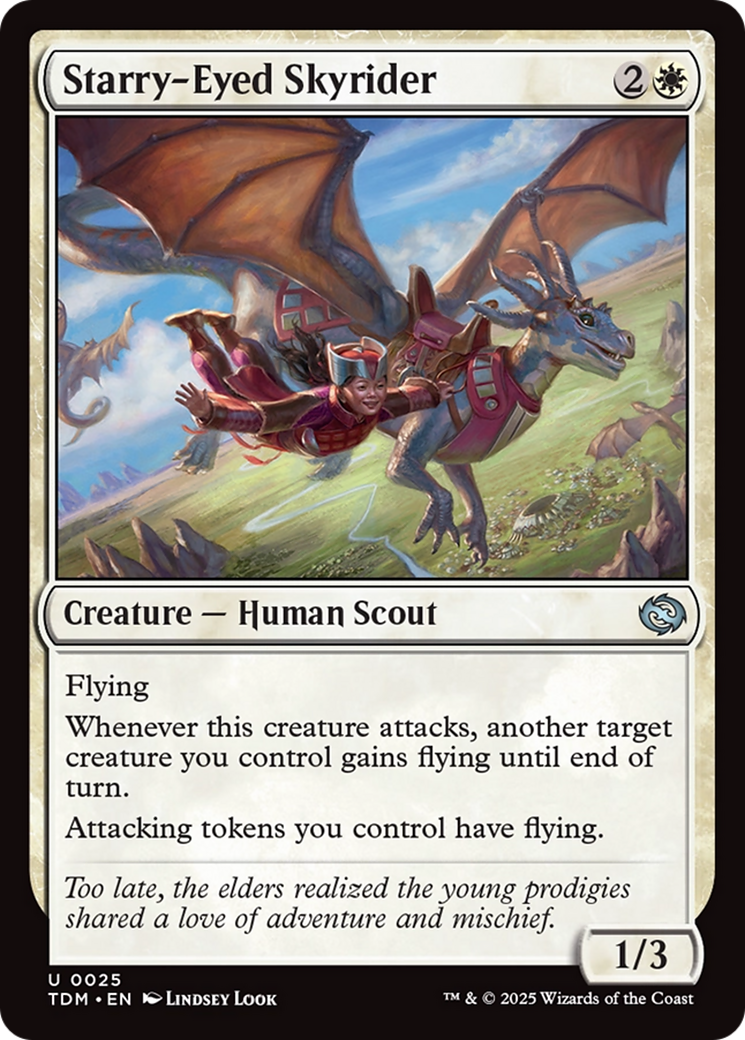 Starry-Eyed Skyrider [Tarkir: Dragonstorm] | Spectrum Games
