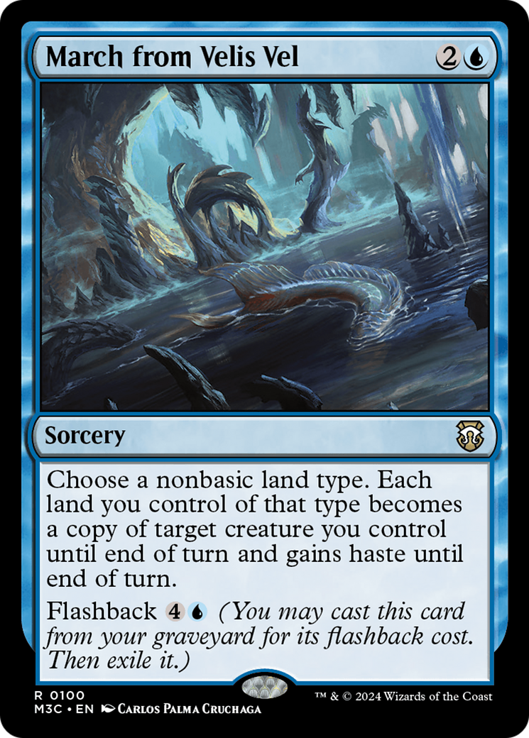 March from Velis Vel [Modern Horizons 3 Commander] | Spectrum Games