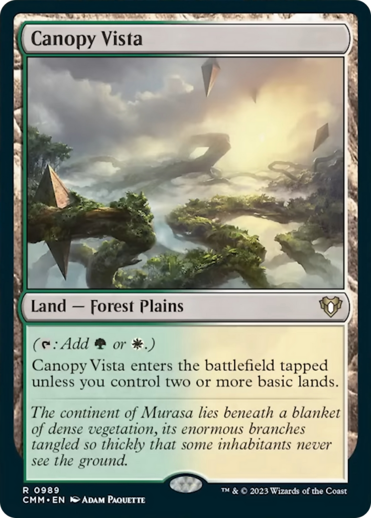 Canopy Vista [Commander Masters] | Spectrum Games