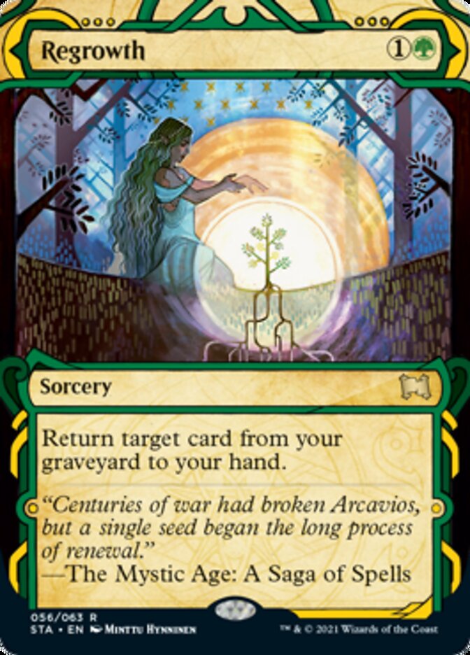 Regrowth (Foil Etched) [Strixhaven: Mystical Archive] | Spectrum Games
