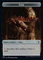 Shapeshifter (022) // Clue Double-Sided Token [Commander Legends: Battle for Baldur's Gate Tokens] | Spectrum Games