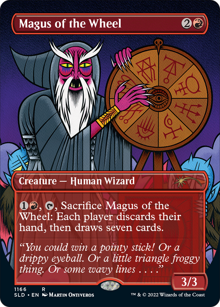 Magus of the Wheel (Borderless) [Secret Lair Drop Series] | Spectrum Games