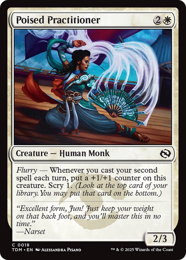 Poised Practitioner [Tarkir: Dragonstorm] | Spectrum Games