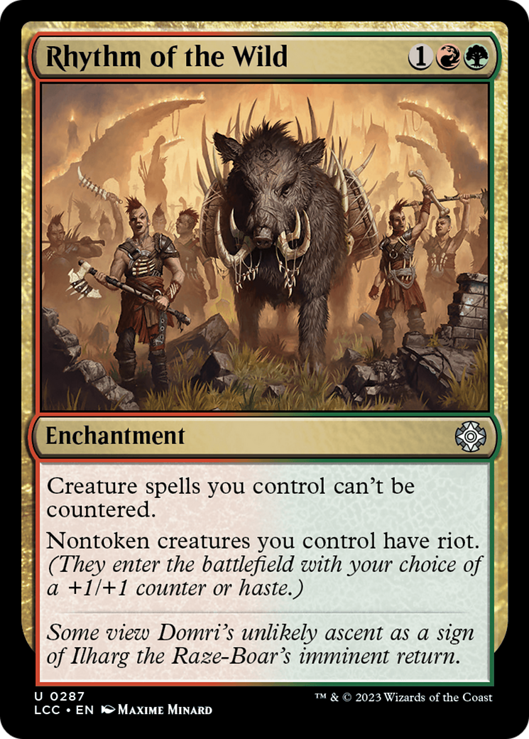 Rhythm of the Wild [The Lost Caverns of Ixalan Commander] | Spectrum Games