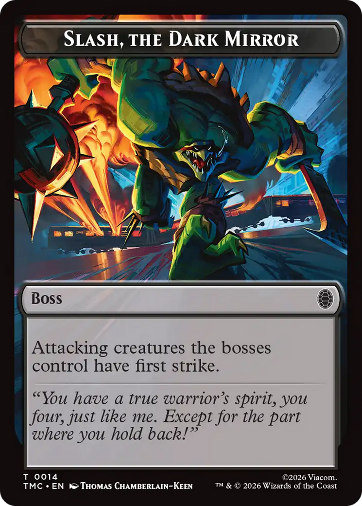 Slash, The Dark Mirror [Teenage Mutant Ninja Turtles Commander Tokens] | Spectrum Games