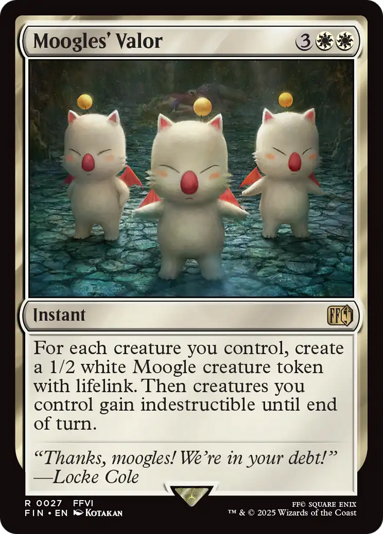 Moogles' Valor [FINAL FANTASY] | Spectrum Games