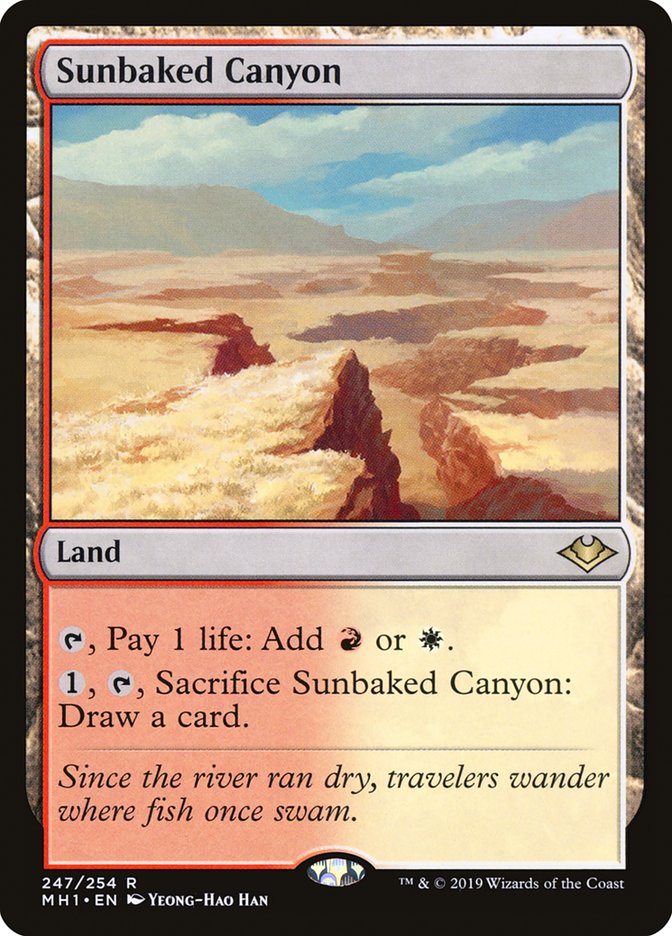 Sunbaked Canyon [Modern Horizons] | Spectrum Games