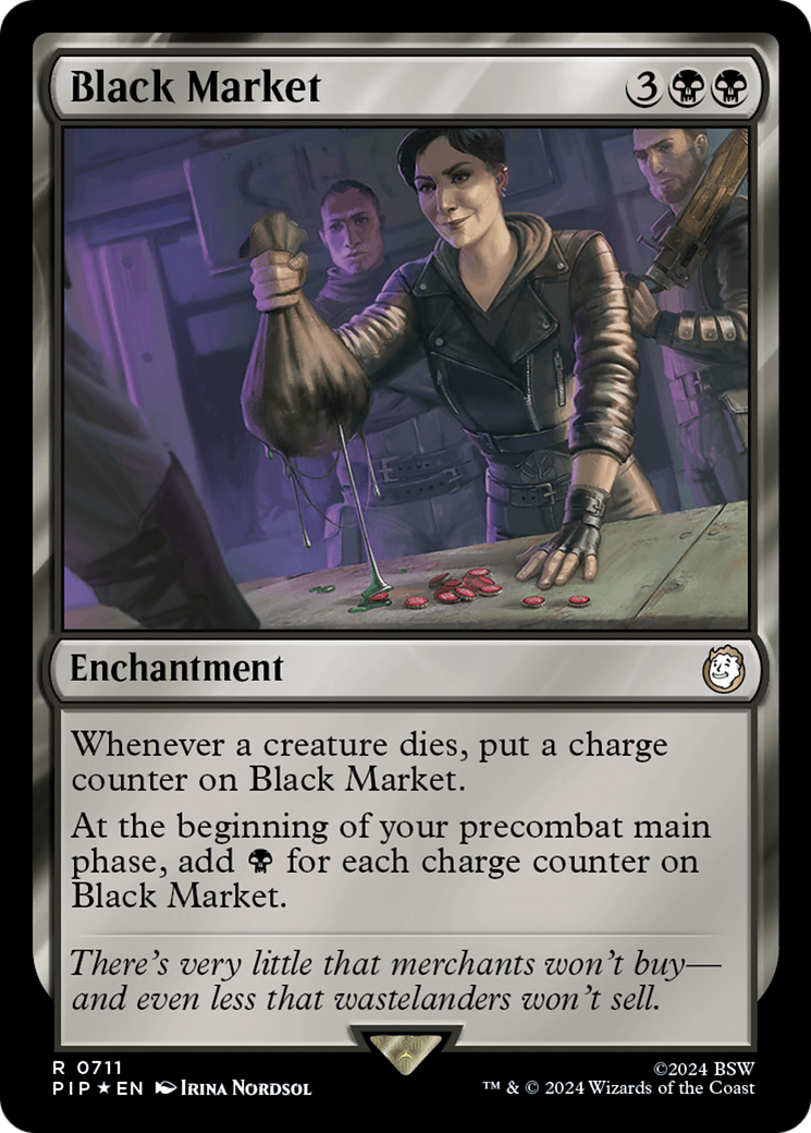 Black Market (Surge Foil) [Fallout] | Spectrum Games