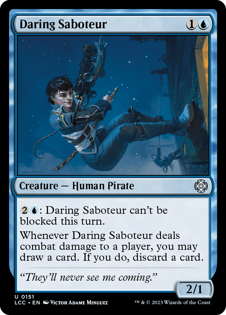 Daring Saboteur [The Lost Caverns of Ixalan Commander] | Spectrum Games
