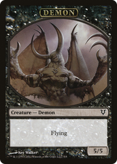 Angel // Demon Double-Sided Token [Avacyn Restored Tokens] | Spectrum Games