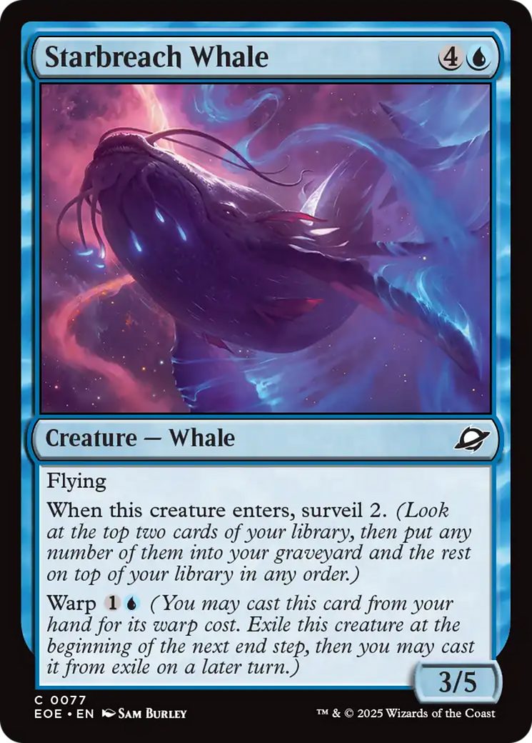 Starbreach Whale [Edge of Eternities] | Spectrum Games