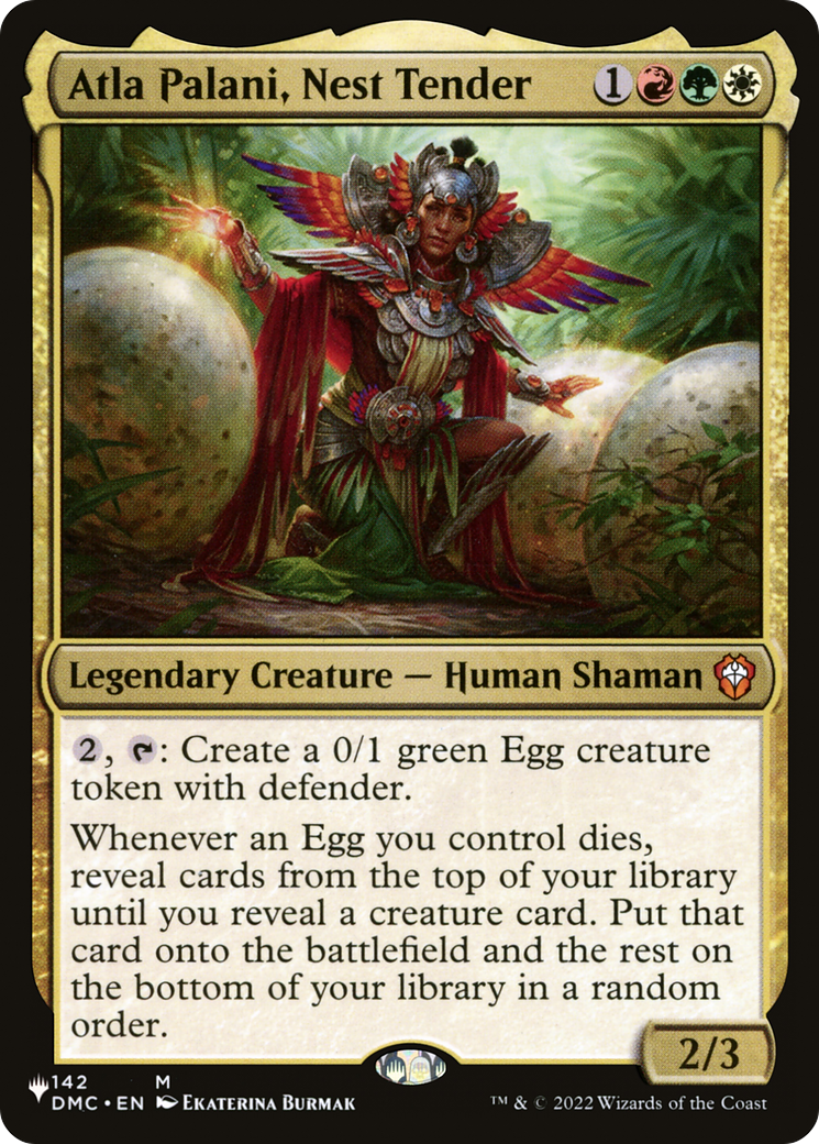 Atla Palani, Nest Tender (DMC) [The List] | Spectrum Games