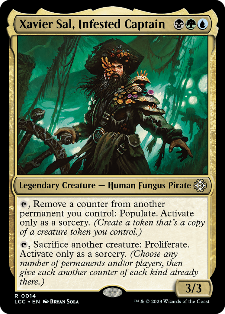 Xavier Sal, Infested Captain [The Lost Caverns of Ixalan Commander] | Spectrum Games