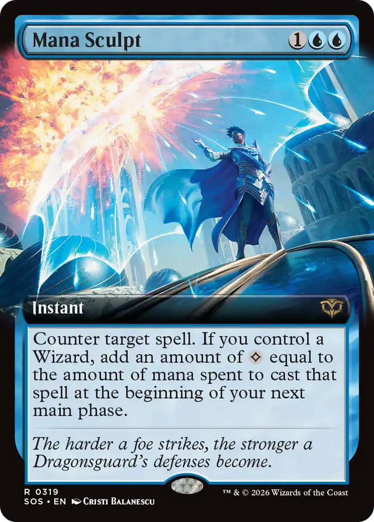 Mana Sculpt (Extended Art) [Secrets of Strixhaven] | Spectrum Games