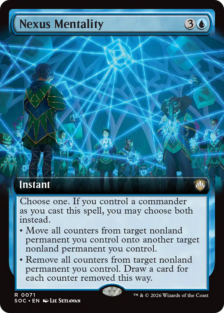 Nexus Mentality (Extended Art) [Secrets of Strixhaven Commander] | Spectrum Games