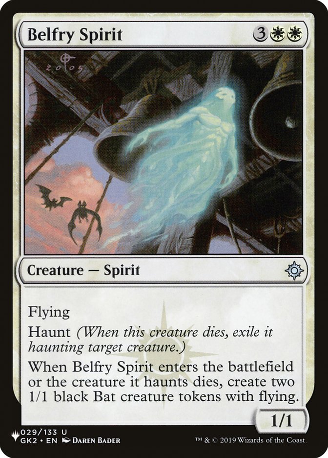 Belfry Spirit [The List] | Spectrum Games
