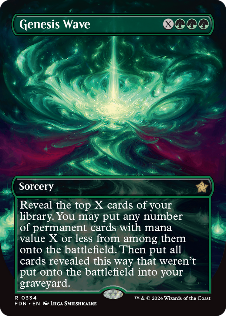 Genesis Wave (Borderless) [Foundations] | Spectrum Games