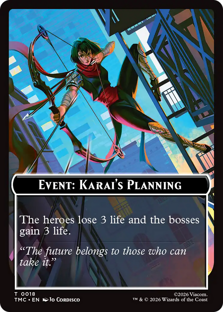Event: Karai's Planning [Teenage Mutant Ninja Turtles Commander Tokens] | Spectrum Games