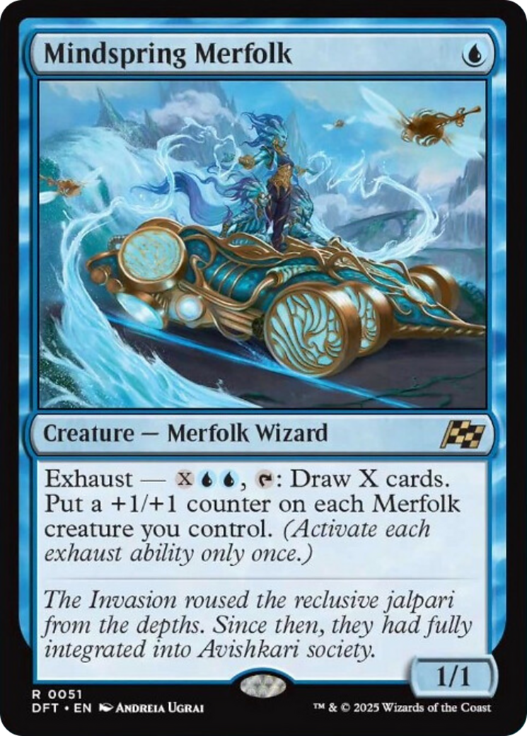 Mindspring Merfolk [Aetherdrift] | Spectrum Games