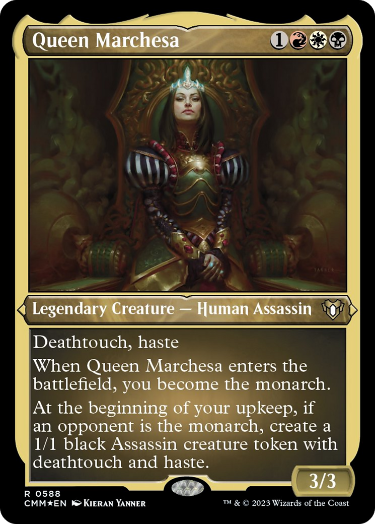 Queen Marchesa (Foil Etched) [Commander Masters] | Spectrum Games