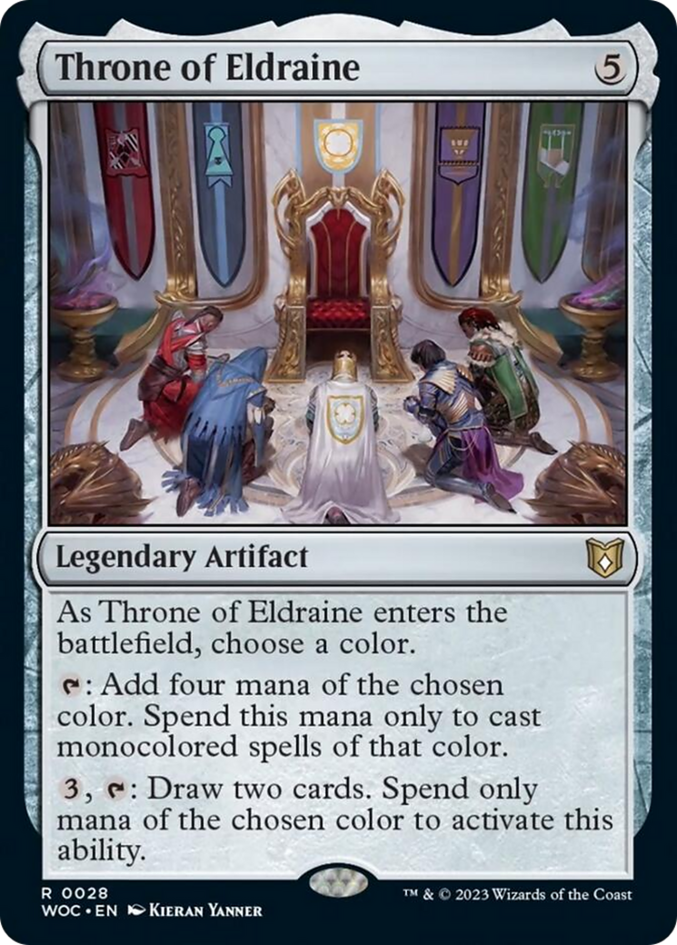 Throne of Eldraine [Wilds of Eldraine Commander] | Spectrum Games