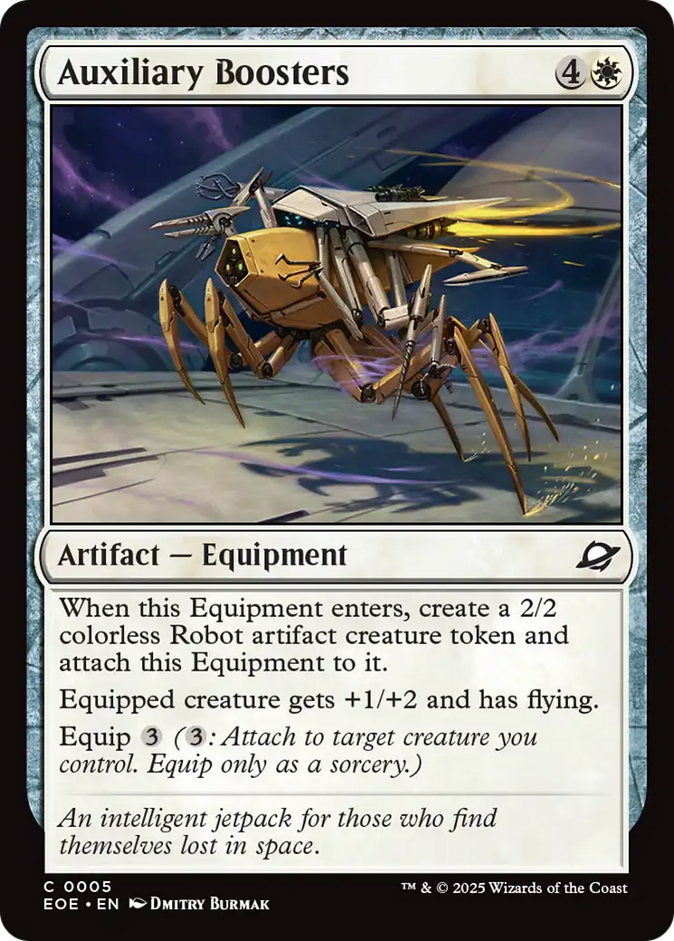 Auxiliary Boosters [Edge of Eternities] | Spectrum Games