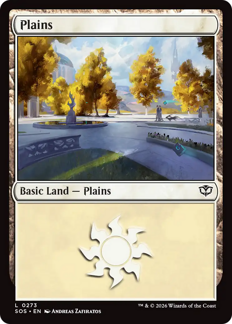 Plains (0273) [Secrets of Strixhaven] | Spectrum Games