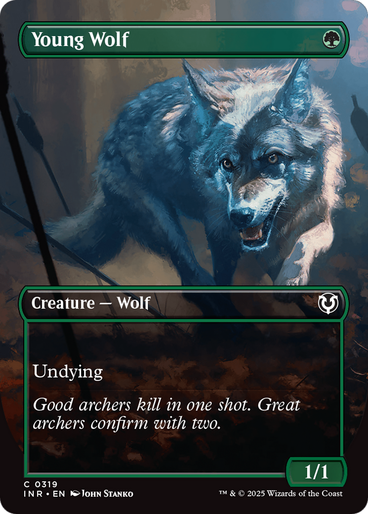 Young Wolf (Borderless) [Innistrad Remastered] | Spectrum Games