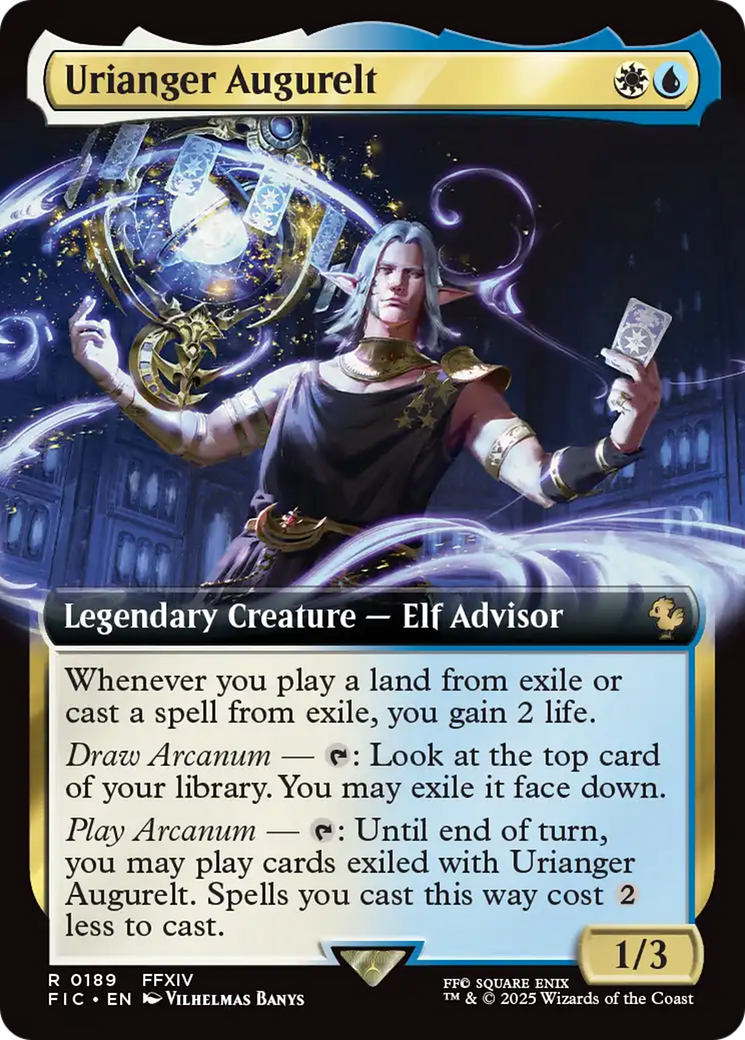Urianger Augurelt (Extended Art) [FINAL FANTASY Commander] | Spectrum Games